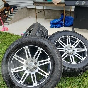 VCT Black and Silver Alloy Wheels